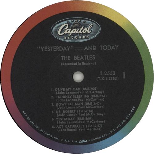 The Beatles Yesterday And Today - 3rd State - Mono US vinyl